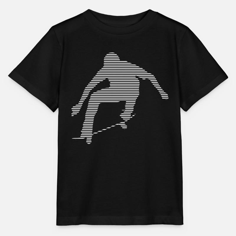 skateboard - Stanley/Stella Kinder T-Shirt MINI CREATOR - Schwarz