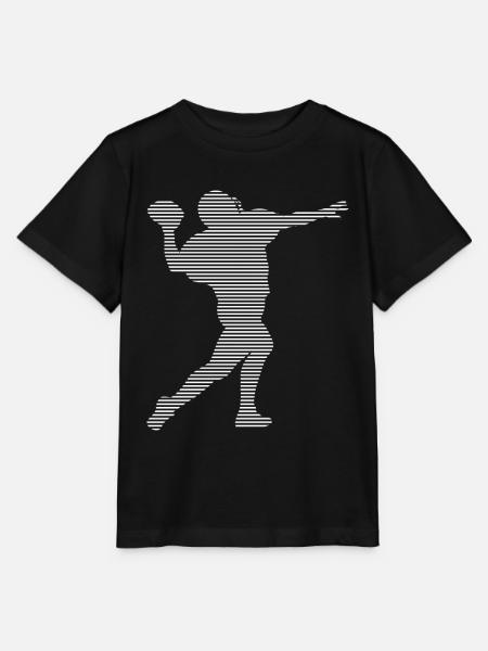 American football - Stanley/Stella Kinder T-Shirt MINI CREATOR - Schwarz