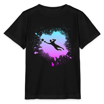 Goalkeeper - Stanley/Stella MINI CREATOR Kids’ T-Shirt - black - Front - Mikhail (115cm)