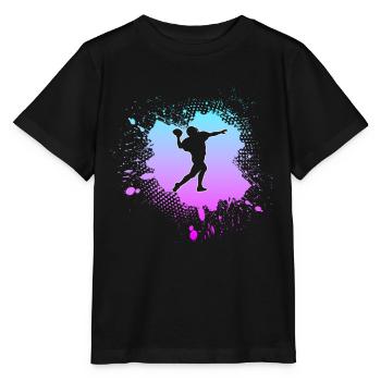 Football américain - T-shirt bio MINI CREATOR Stanley/Stella Enfant - noir - Devant - Mikhail (115cm)