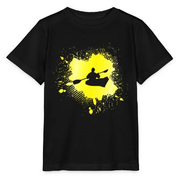 Kanusport - Stanley/Stella Kinder T-Shirt MINI CREATOR  - Schwarz - Vorne - Mikhail (115cm)
