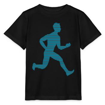 Faire du jogging - T-shirt bio MINI CREATOR Stanley/Stella Enfant - noir - Devant - Mikhail (115cm)