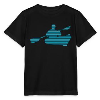 Kanusport - Stanley/Stella Kinder T-Shirt MINI CREATOR  - Schwarz - Vorne - Mikhail (115cm)