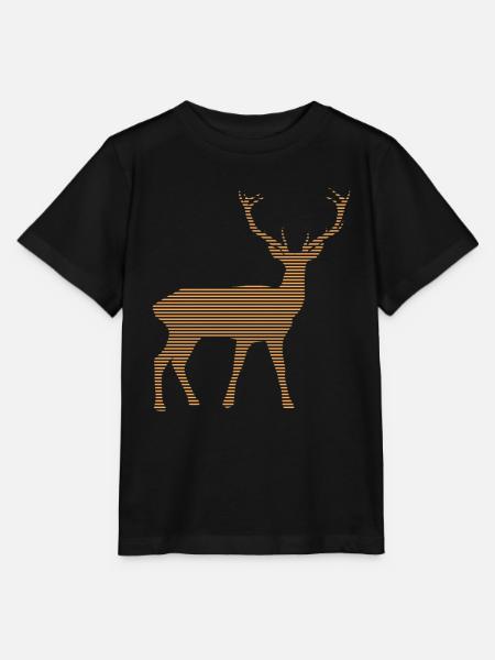 Hirsch - Stanley/Stella Kinder T-Shirt MINI CREATOR - Schwarz
