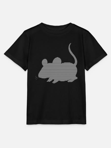 Maus - Stanley/Stella Kinder T-Shirt MINI CREATOR - Schwarz