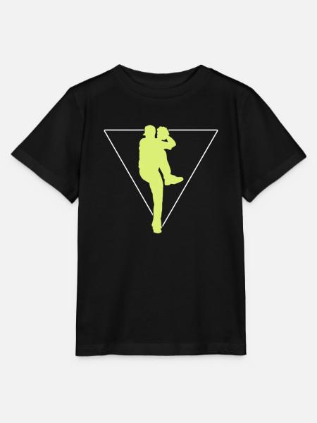 Baseball Logo - Stanley/Stella Kinder T-Shirt MINI CREATOR - Schwarz
