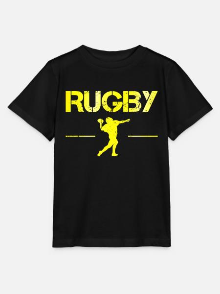 Rugby - Stanley/Stella Kinder T-Shirt MINI CREATOR  - Schwarz