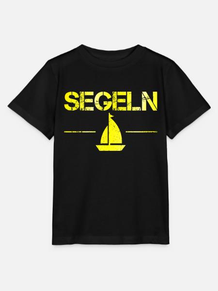 Segeln - Stanley/Stella Kinder T-Shirt MINI CREATOR  - Schwarz