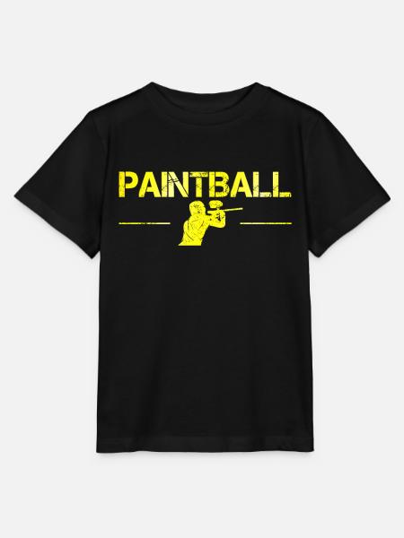 Paintball - Stanley/Stella Kinder T-Shirt MINI CREATOR - Schwarz