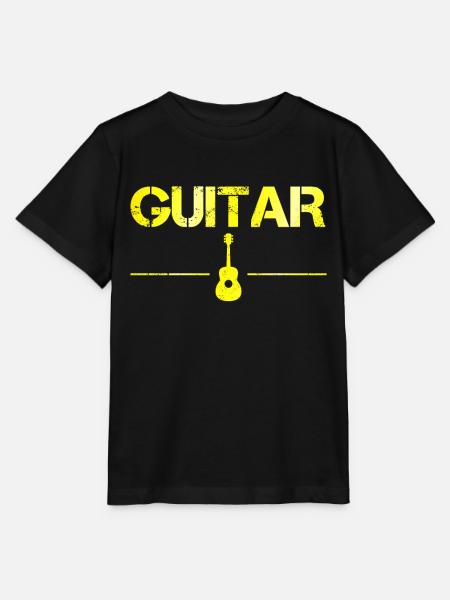 Gitarre - Stanley/Stella Kinder T-Shirt MINI CREATOR  - Schwarz