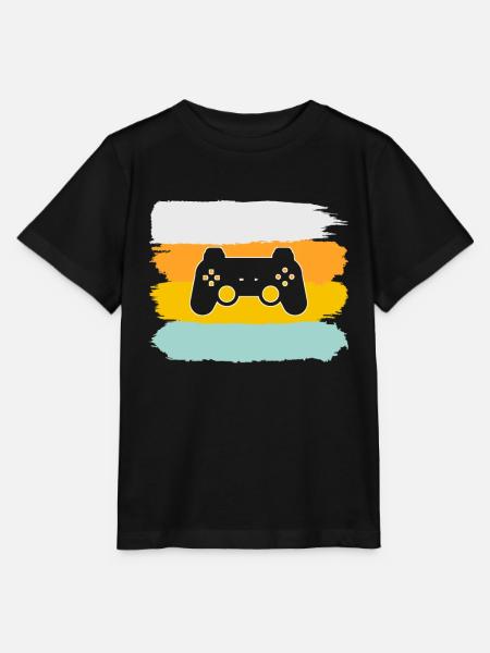 Gaming Retro - Stanley/Stella Kinder T-Shirt MINI CREATOR  - Schwarz