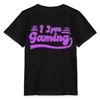 J’adore jouer - T-shirt bio MINI CREATOR Stanley/Stella Enfant - noir - Devant - Mikhail (115cm)