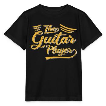 Der Gitarrist - Stanley/Stella Kinder T-Shirt MINI CREATOR  - Schwarz - Vorne - Mikhail (115cm)