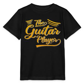 Der Gitarrist - Stanley/Stella Kinder T-Shirt MINI CREATOR  - Schwarz - Vorne - Mikhail (115cm)