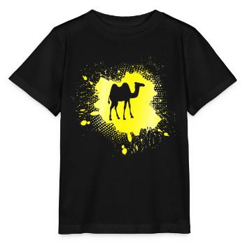 Camel - Stanley/Stella MINI CREATOR Kids’ T-Shirt - black - Front - Mikhail (115cm)