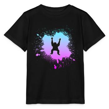 Orang-outan - T-shirt bio MINI CREATOR Stanley/Stella Enfant - noir - Devant - Mikhail (115cm)