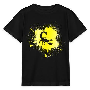 Scorpion - T-shirt bio MINI CREATOR Stanley/Stella Enfant - noir - Devant - Mikhail (115cm)