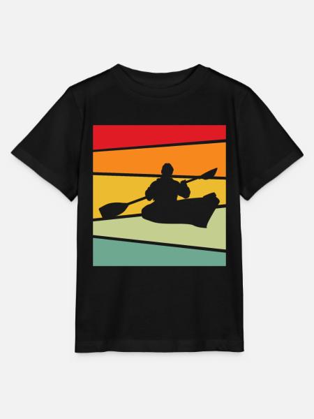 Kanusport Retro - Stanley/Stella Kinder T-Shirt MINI CREATOR - Schwarz