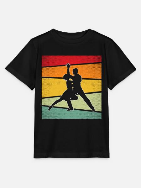 Tanzen Retro - Stanley/Stella Kinder T-Shirt MINI CREATOR - Schwarz