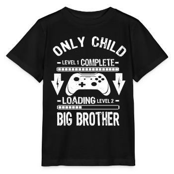 BiG Brother Loading Gamer gender reveal idea - Stanley/Stella Kinder T-Shirt MINI CREATOR  - Schwarz - Vorne - Mikhail (115cm)