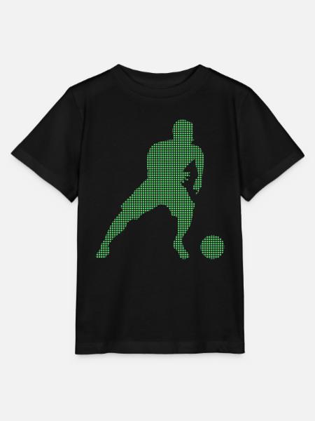 Fußball - Stanley/Stella Kinder T-Shirt MINI CREATOR  - Schwarz