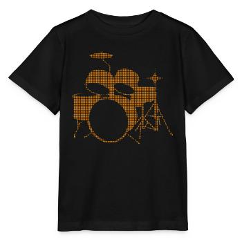 Percussion - Stanley/Stella MINI CREATOR Kids’ T-Shirt - black - Front - Mikhail (115cm)