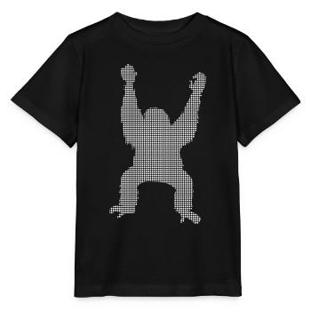 Orang-outan - T-shirt bio MINI CREATOR Stanley/Stella Enfant - noir - Devant - Mikhail (115cm)