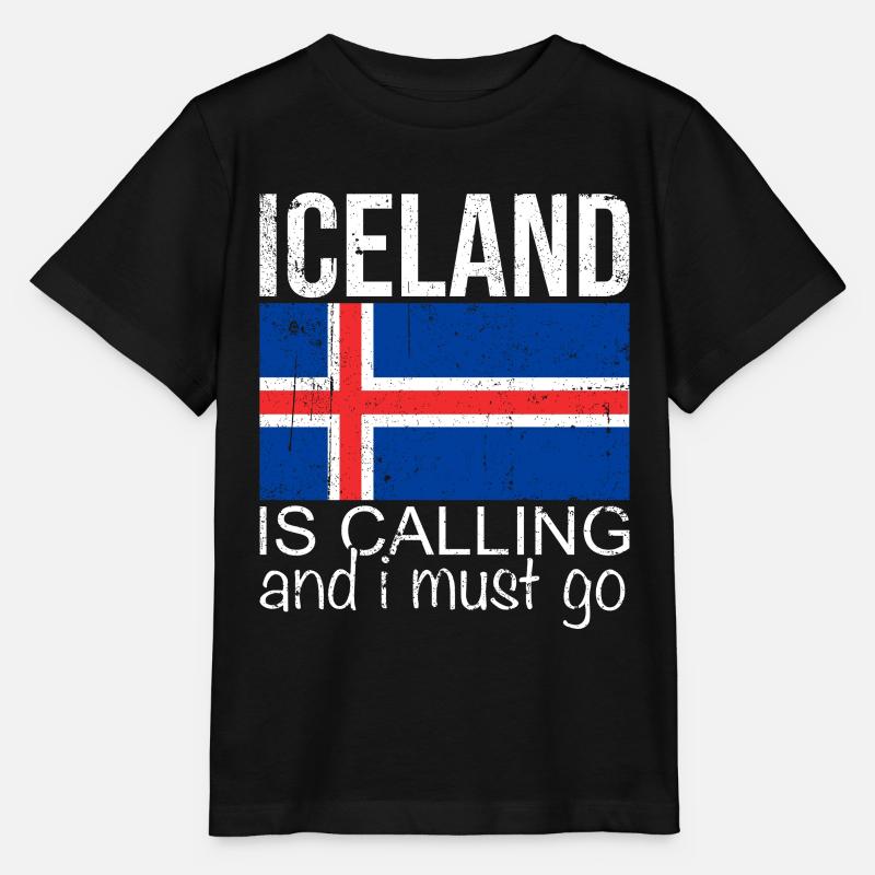 Islande Dicton - T-shirt bio MINI CREATOR Stanley/Stella Enfant - noir