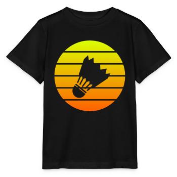 Badminton - T-shirt bio MINI CREATOR Stanley/Stella Enfant - noir - Devant - Mikhail (115cm)