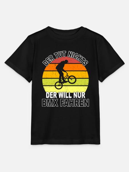 BMX Spruch - Stanley/Stella Kinder T-Shirt MINI CREATOR - Schwarz