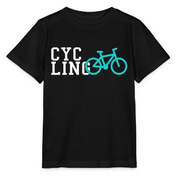 Bicycle - Stanley/Stella MINI CREATOR Kids’ T-Shirt - black - Front - Mikhail (115cm)