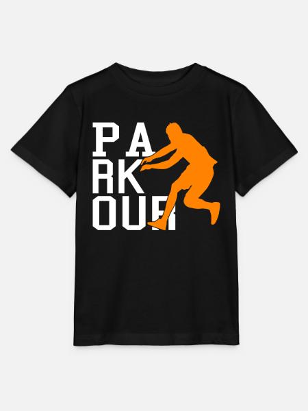 Parkour - Stanley/Stella Kinder T-Shirt MINI CREATOR  - Schwarz