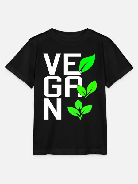 Vegan - Stanley/Stella Kinder T-Shirt MINI CREATOR - Schwarz