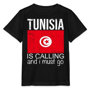 Tunisia - Stanley/Stella MINI CREATOR Kids’ T-Shirt - black - Front - Mikhail (115cm)