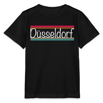 Dusseldorf - T-shirt bio MINI CREATOR Stanley/Stella Enfant - noir - Devant - Mikhail (115cm)