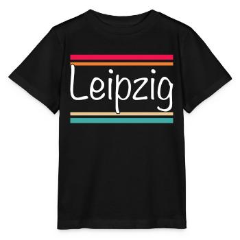 Leipzig - T-shirt bio MINI CREATOR Stanley/Stella Enfant - noir - Devant - Mikhail (115cm)