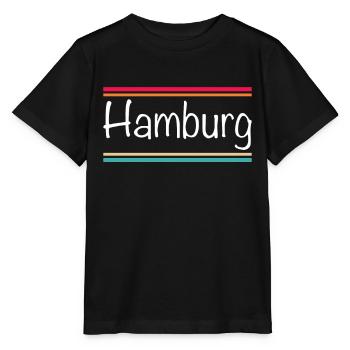 Hambourg - T-shirt bio MINI CREATOR Stanley/Stella Enfant - noir - Devant - Mikhail (115cm)