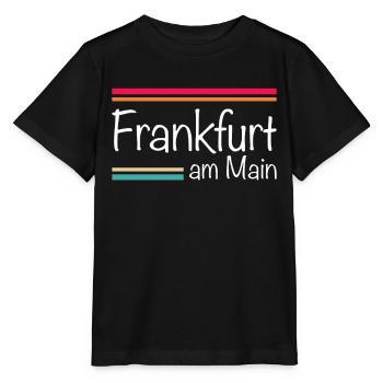 Frankfurt am Main - Stanley/Stella Kinder T-Shirt MINI CREATOR  - Schwarz - Vorne - Mikhail (115cm)