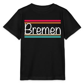 Brême - T-shirt bio MINI CREATOR Stanley/Stella Enfant - noir - Devant - Mikhail (115cm)