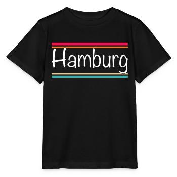 Hambourg - T-shirt bio MINI CREATOR Stanley/Stella Enfant - noir - Devant - Mikhail (115cm)