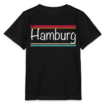 Hambourg - T-shirt bio MINI CREATOR Stanley/Stella Enfant - noir - Devant - Mikhail (115cm)