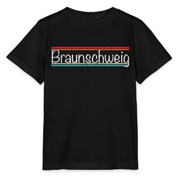 Braunschweig - Stanley/Stella Kinder T-Shirt MINI CREATOR  - Schwarz - Vorne - Mikhail (115cm)
