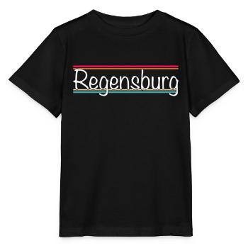 Regensburg - Stanley/Stella Kinder T-Shirt MINI CREATOR  - Schwarz - Vorne - Mikhail (115cm)
