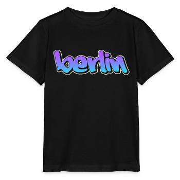 Berlin - Stanley/Stella Kinder T-Shirt MINI CREATOR  - Schwarz - Vorne - Mikhail (115cm)