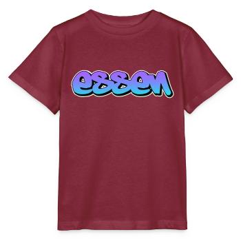 manger - T-shirt bio MINI CREATOR Stanley/Stella Enfant - bordeaux - Devant - Kain (125cm)