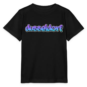 Dusseldorf - T-shirt bio MINI CREATOR Stanley/Stella Enfant - noir - Devant - Mikhail (115cm)