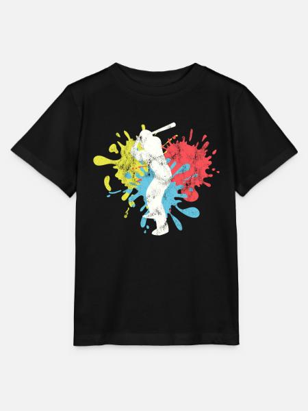Baseball - Stanley/Stella Kinder T-Shirt MINI CREATOR  - Schwarz