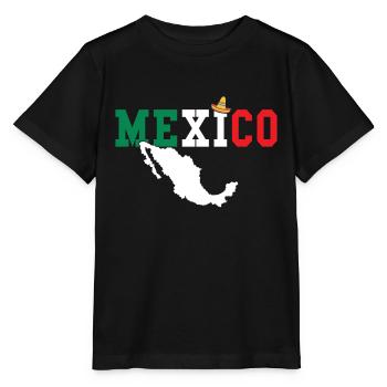 Mexiko - Stanley/Stella Kinder T-Shirt MINI CREATOR  - Schwarz - Vorne - Mikhail (115cm)