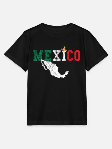 Mexiko - Stanley/Stella Kinder T-Shirt MINI CREATOR - Schwarz