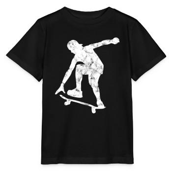 Skater - Stanley/Stella MINI CREATOR Kids’ T-Shirt - black - Front - Mikhail (115cm)